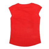 Girls Half Sleeves Printed T-Shirt 4709 16-24 - Red, Kids, Girls T-Shirts, Chase Value, Chase Value