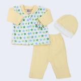 Newborn Boys Full Sleeves Polar Suit - Lemon, Kids, NB Boys Sets And Suits, Chase Value, Chase Value