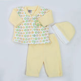 Newborn Boys Full Sleeves Polar Suit - Yellow, Kids, NB Boys Sets And Suits, Chase Value, Chase Value