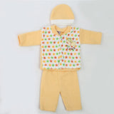 Newborn Boys Full Sleeves Polar Suit - Yellow, Kids, NB Boys Sets And Suits, Chase Value, Chase Value