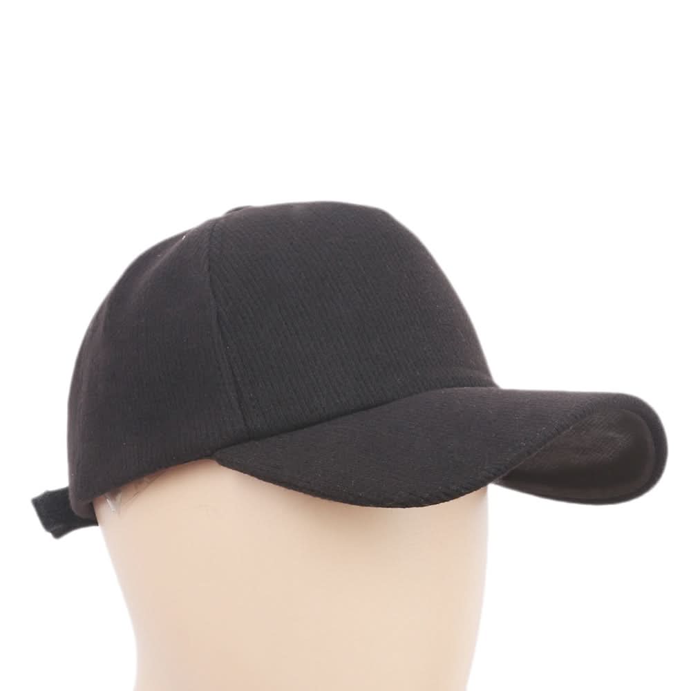 Men's Winter P-Cap - Black, Men, Caps & Hats, Chase Value, Chase Value
