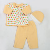 Newborn Boys Full Sleeves Polar Suit - Yellow, Kids, NB Boys Sets And Suits, Chase Value, Chase Value