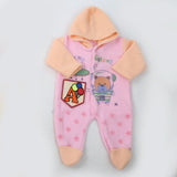 Newborn Boys Polar Romper - Pink, Kids, NB Boys Rompers, Kids, NB Girls Rompers, Chase Value, Chase Value