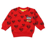 Newborn Boys Full Sleeves T-shirt - Red, Newborn Boys Shirts & T-Shirts, Chase Value, Chase Value