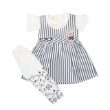 Girls Half Sleeves Tighs Suits 7146 - Black, Kids, Girls Sets And Suits, Chase Value, Chase Value
