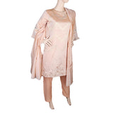 Women's Fancy 3 Piece Suit - Peach, Women, Shalwar Suits, Chase Value, Chase Value