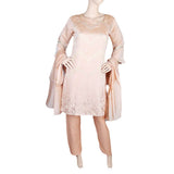 Women's Fancy 3 Piece Suit - Peach, Women, Shalwar Suits, Chase Value, Chase Value