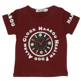 Newborn Boys T-Shirt - Maroon, Kids, NB Boys Shirts And T-Shirts, Chase Value, Chase Value