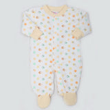 Newborn Boys Full Sleeves Romper - Yellow, Kids, NB Boys Rompers, Chase Value, Chase Value
