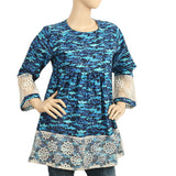 Women's Western Top - Blue, Women, T-Shirts And Tops, Chase Value, Chase Value