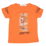 Newborn Boys T-Shirt - Orange, Kids, NB Boys Shirts And T-Shirts, Chase Value, Chase Value