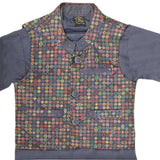 Boys Waistcoat Suit - Purple, Kids, Boys Shalwar Kameez, Chase Value, Chase Value