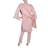 Women's Fancy 3 Piece Suit - Pink, Women, Shalwar Suits, Chase Value, Chase Value