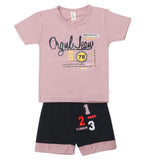 Boys Half Sleeves Short Suit - Light Purple, Kids, Boys Sets And Suits, Chase Value, Chase Value
