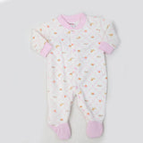 Newborn Boys Full Sleeves Romper - Pink, Kids, NB Boys Rompers, Chase Value, Chase Value