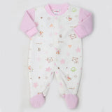 Newborn Boys Full Sleeves Romper - Pink, Kids, NB Boys Rompers, Chase Value, Chase Value