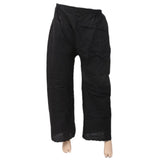 Women's Full Embroidered Bell Bottom Trouser - Black, Women, Pants & Tights, Chase Value, Chase Value