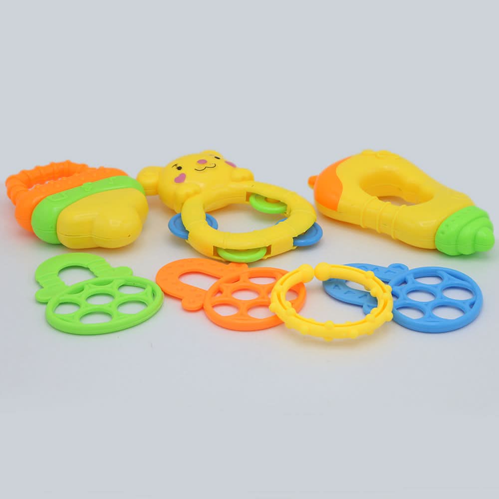 Rattles 4pcs - Multi, Kids, New Born Rattles And Toys, Chase Value, Chase Value