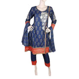 Women's Fancy Embroidered 3 Piece Suit - Navy Blue, Women, Shalwar Suits, Chase Value, Chase Value