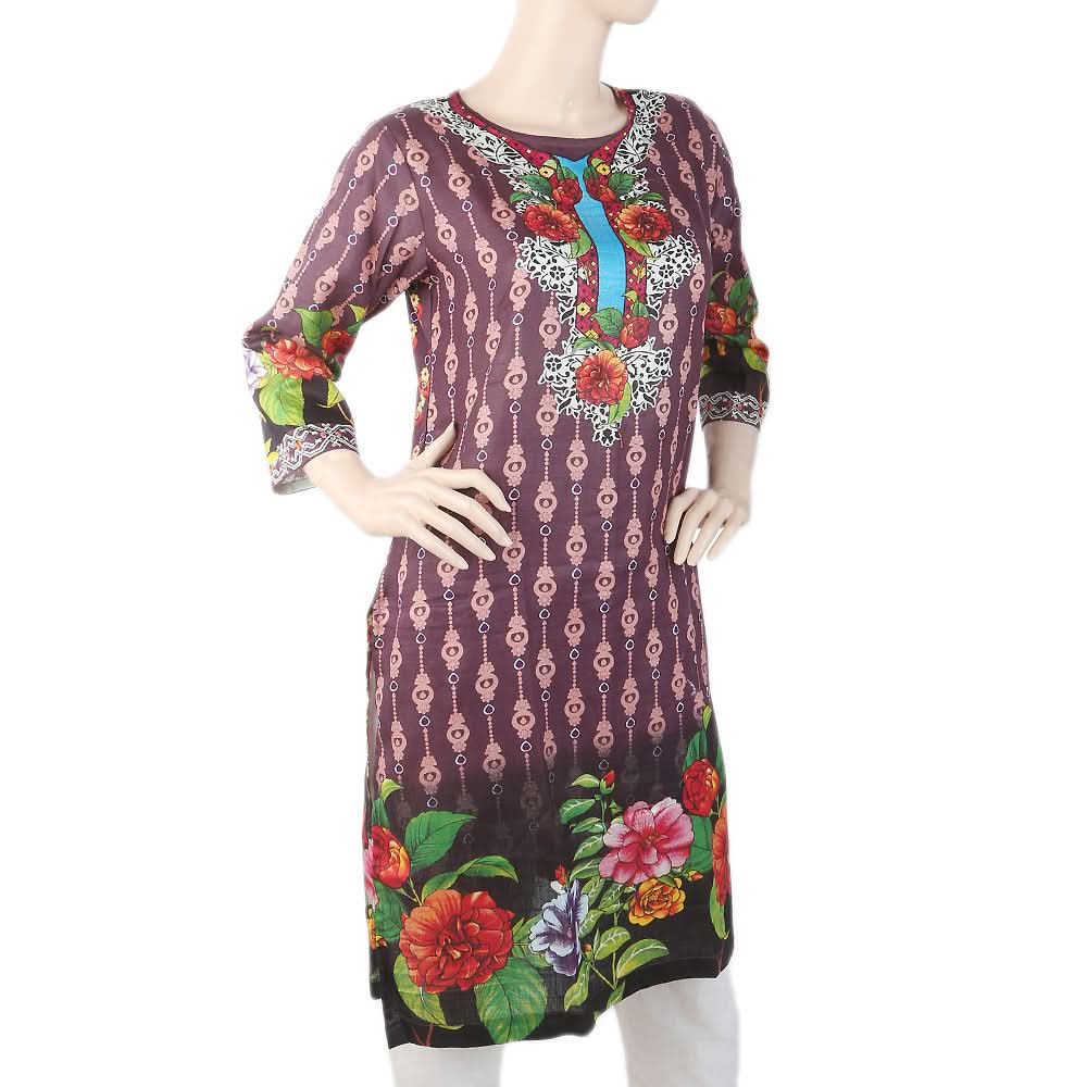 Women's Kurti - Purple, Women, Ready Kurtis, Chase Value, Chase Value