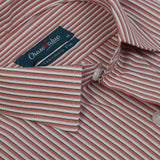 Men's Formal Stripe Shirt - Peach, Men's Shirts, Chase Value, Chase Value