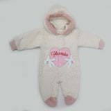Newborn Unisex Full Sleeves Romper - Fawn, Kids, NB Boys Rompers, Chase Value, Chase Value