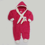 Newborn Unisex Full Sleeves Romper - Dark Pink, Kids, NB Boys Rompers, Chase Value, Chase Value