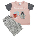 Newborn Boys Half Sleeves Suit - Tea Pink, Kids, Boys Sets And Suits, Chase Value, Chase Value