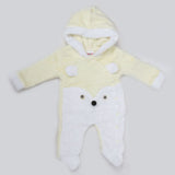 Newborn Unisex Full Sleeves Romper - Yellow, Kids, NB Boys Rompers, Chase Value, Chase Value