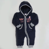 Newborn Unisex Full Sleeves Romper - Navy Blue, Kids, NB Boys Rompers, Chase Value, Chase Value