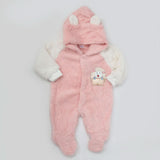 Newborn Unisex Full Sleeves Romper - Peach, Kids, NB Boys Rompers, Chase Value, Chase Value