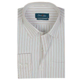 Men's Formal Stripe Shirt - Light Brown, Men's Shirts, Chase Value, Chase Value