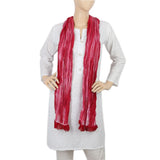 Women's Tie & Dye Chiffon Dupatta - Dark Pink, Women, Dupatta, Chase Value, Chase Value