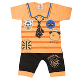 Boys Short Half Sleeves Suit - Peach, Kids, Boys Sets And Suits, Chase Value, Chase Value