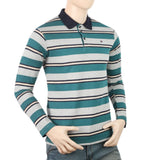 Men's Yarn Dyed Full Sleeves Polo T-Shirt - Multi, Men, T-Shirts And Polos, Chase Value, Chase Value