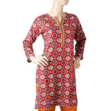 Mahnoor Printed Un-Stitched 1pcs Cotton Kurti - 17, Women, Unstitched Kurti, United Textiles, Chase Value