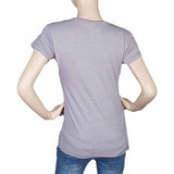 Women's Half Sleeves Printed T-Shirt - Grey, Women, T-Shirts And Tops, Chase Value, Chase Value
