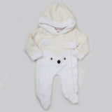 Newborn Unisex Full Sleeves Romper - Fawn, Kids, NB Boys Rompers, Chase Value, Chase Value