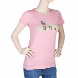 Women's Half Sleeves Printed T-Shirt - Peach, Women, T-Shirts And Tops, Chase Value, Chase Value