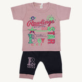Boys Short Half Sleeves Suit - Light Purple, Kids, Boys Sets And Suits, Chase Value, Chase Value