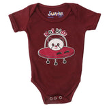 Newborn Boys Romper - Maroon, Kids, NB Boys Rompers, Chase Value, Chase Value