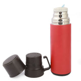 Thermic Bottle With 2 Cups 811-6 - Red, Home & Lifestyle, Glassware & Drinkware, Chase Value, Chase Value