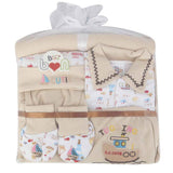 Newborn Gift Sets 6 Pcs Hanger - Beige, Kids, Newborn Gift Set, Chase Value, Chase Value