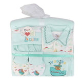 Newborn Gift Sets 6 Pcs Hanger - Sea Green, Kids, Newborn Gift Set, Chase Value, Chase Value