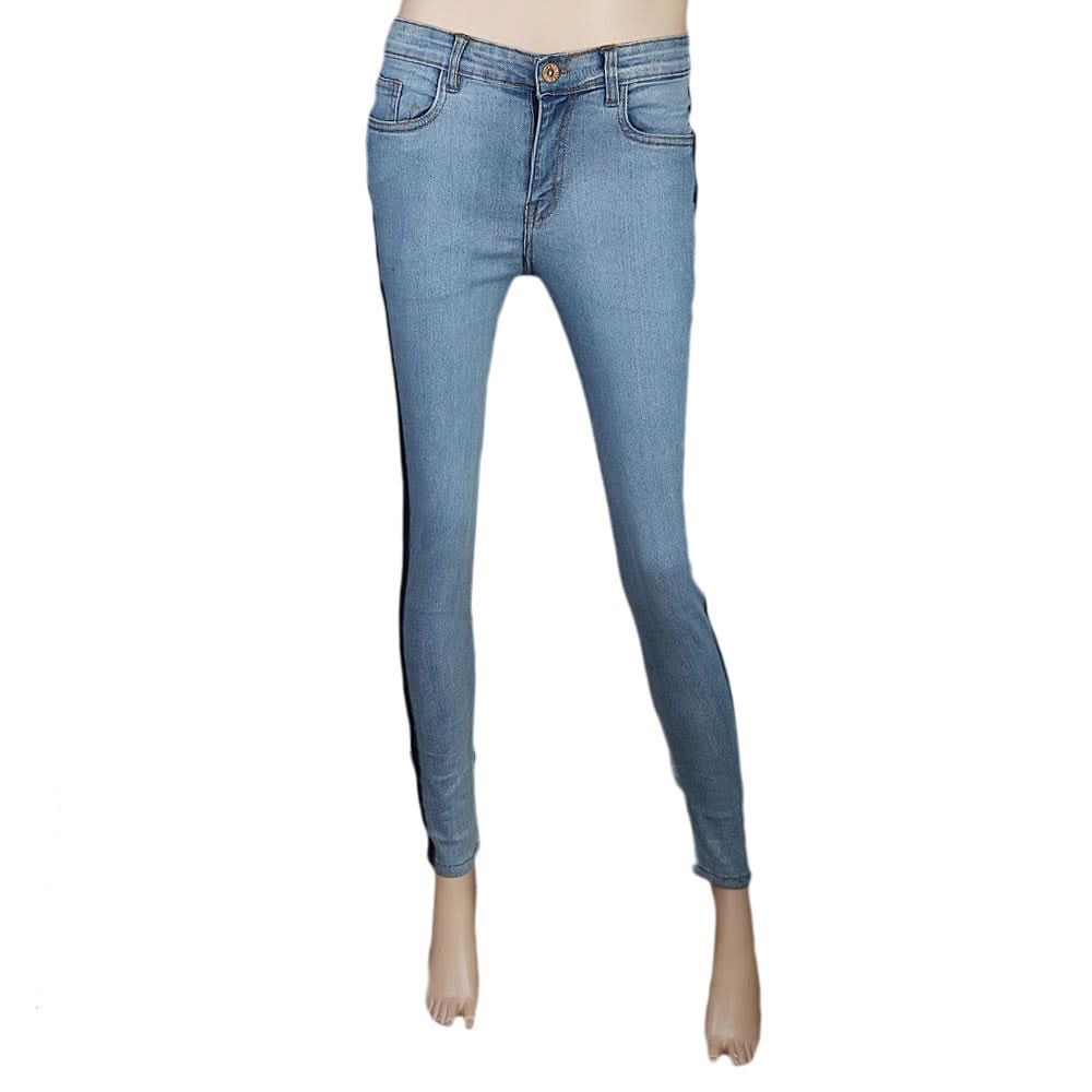 Women's Denim Pant - Light Blue, Women, Pants & Tights, Chase Value, Chase Value