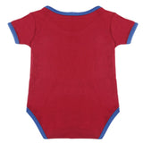 Newborn Boys Half Sleeves Romper - Maroon, Kids, Newborn Boys Rompers, Chase Value, Chase Value