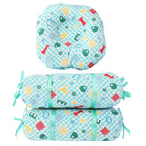 New Born 3 Pcs Pillow Set - Cyan, Kids, Other Accessories, Chase Value, Chase Value