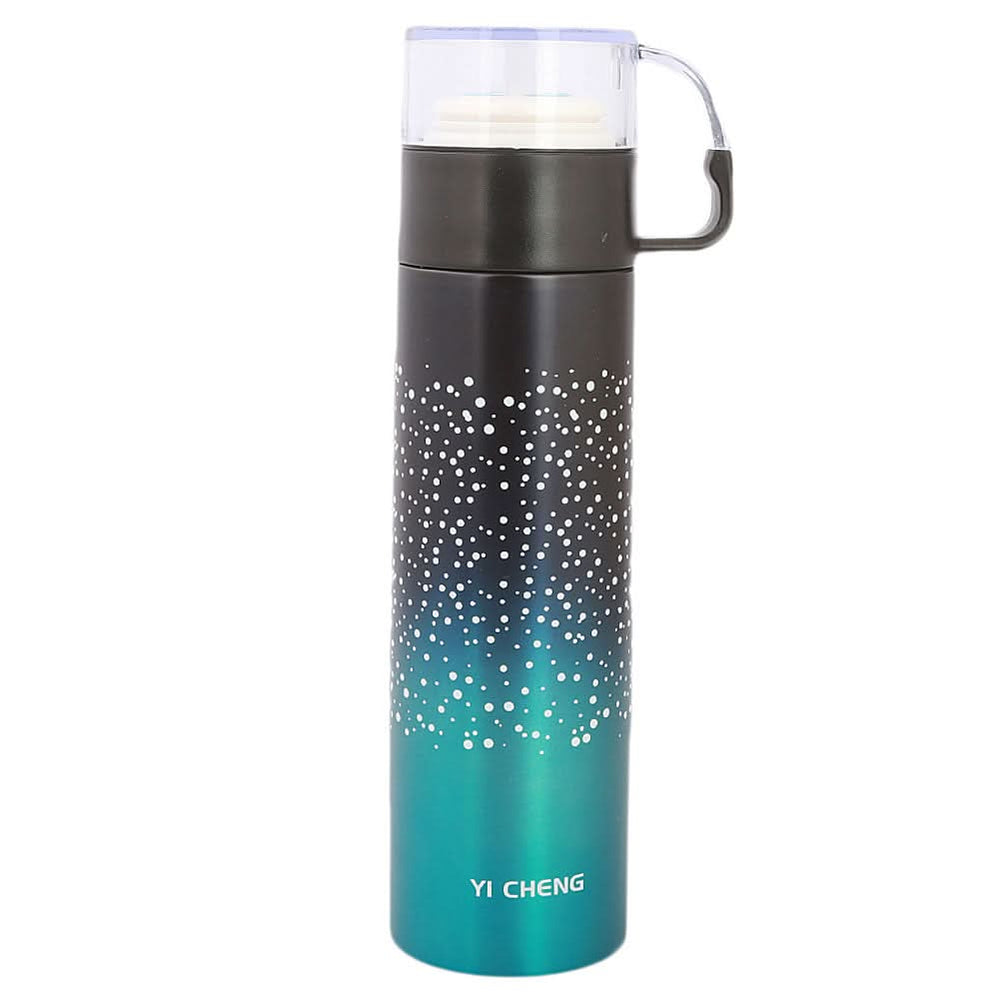 Thermic Bottle With Cup 811-1 - Steel Blue, Home & Lifestyle, Glassware & Drinkware, Chase Value, Chase Value
