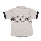 Boys Printed Shirt Half Sleeves - Light Grey, Kids, Boys Sets And Suits, Chase Value, Chase Value