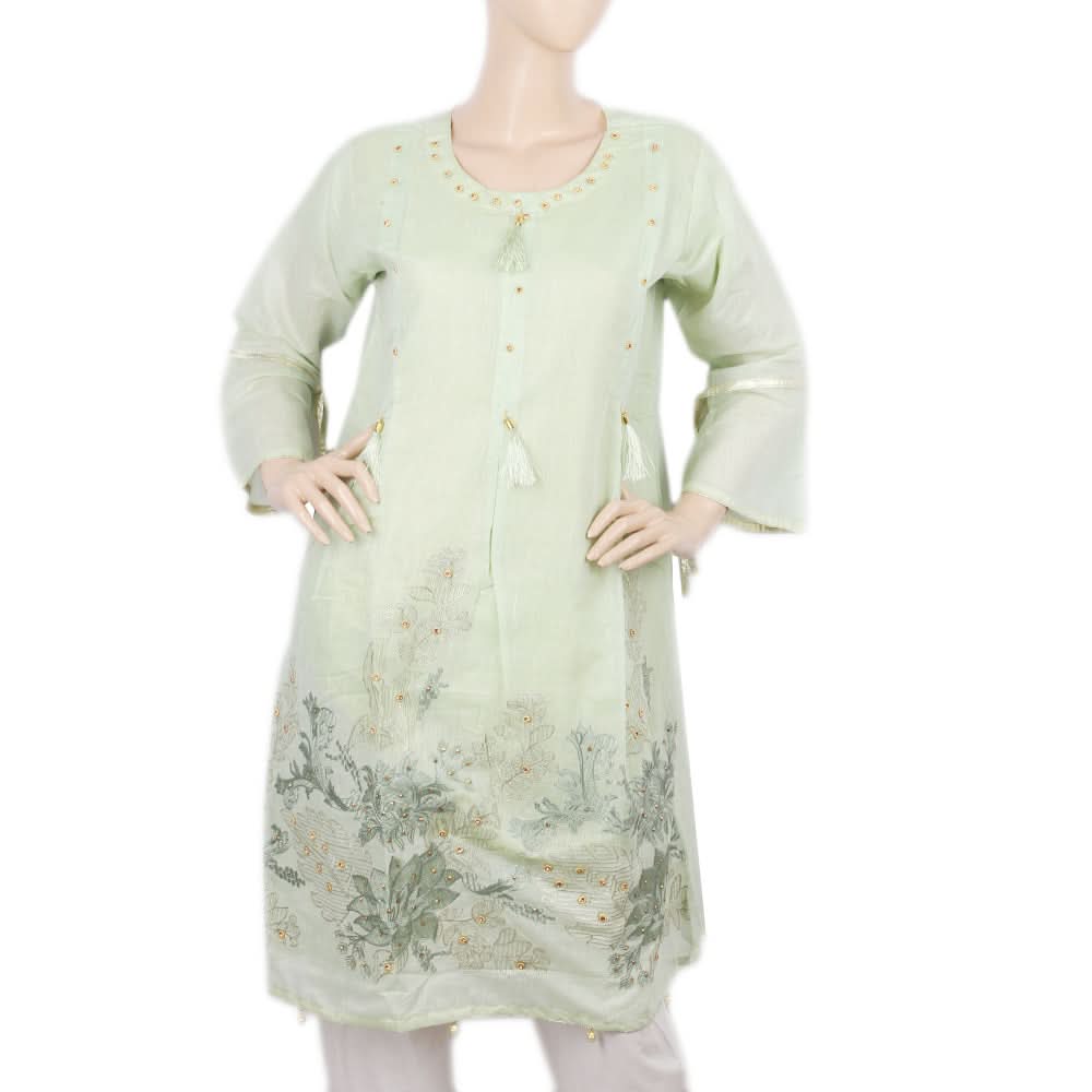 Women's Kurti - Green, Women, Ready Kurtis, Chase Value, Chase Value